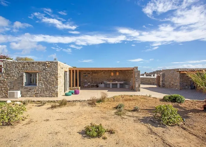 Private Sea View Yard Apartment Kalafatis